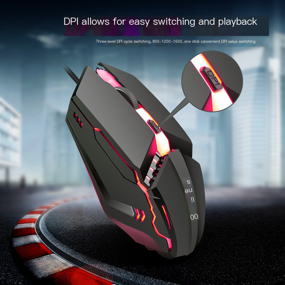 VaultHaul Pro Wired Gaming Mouse
